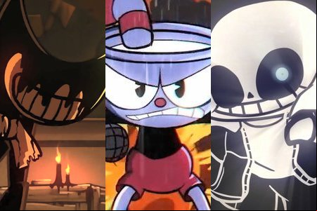 FNF: Indie Cross FULL-WEEK (VS Cuphead, Sans & Bendy)