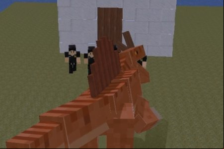 Blocky Dino Park: Spino Strike