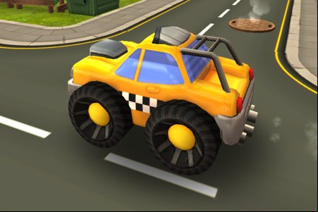 Cartoon Hot Racer 3D