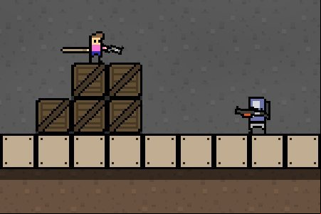 Cave with Robots