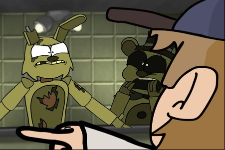 FNF: Bite D-Sides But It's 5 AM at Freddy's Cover