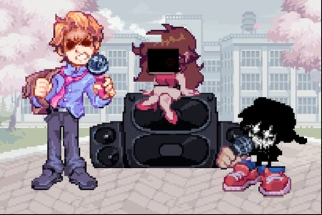 FNF Corruption w/ SENPAI WEEK (Friday Night Funkin')