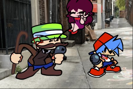 FNF Rappets: The Mad Mustache Man
