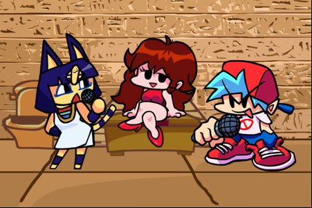 FNF VS Ankha from Animal Crossing (Friday Night Funkin')