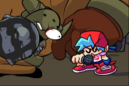 FNF vs Barbarian Champion Boss from Castle Crashers (Friday Night Funkin')