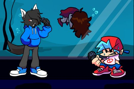 FNF VS Emo Dog: Plaza Problem (Friday Night Funkin')