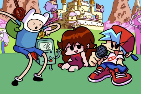 FNF VS Finn The Human: Funkin' Time