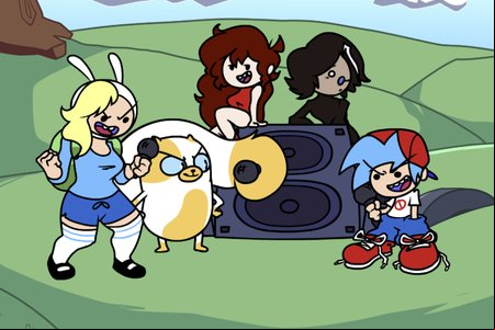 FNF VS Fionna and Cake