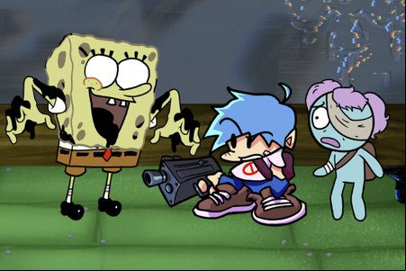 FNF VS High Effort Pibby SpongeBob
