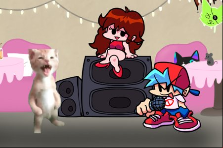 FNF VS Michael the Kitten (Friday Night Funkin')