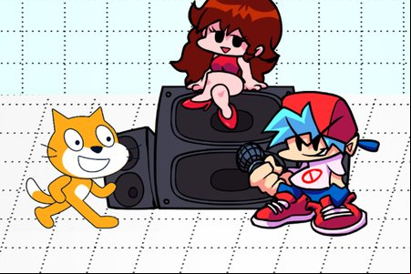 FNF VS Scratch Cat (Friday Night Funkin')