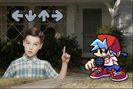 FNF VS Sheldon Cooper: Young Funkin'
