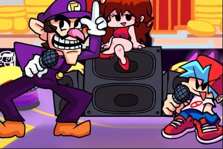 FNF VS Waluigi ONLINE (Friday Night Funkin')