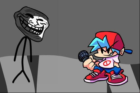 Friday Night Funkin' (FNF) vs Trollge (Trollface)