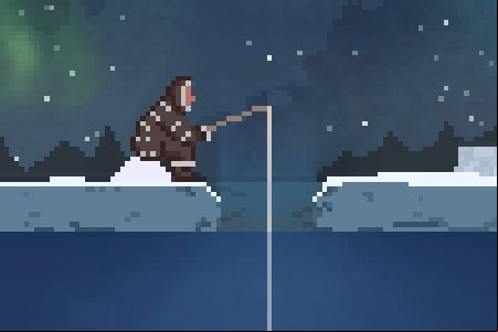 Inuit Fishing