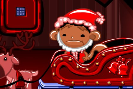 Monkey GO Happy: Stage 589 — Reindeer Monkeys