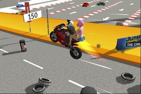 Ramp Bike Jumping