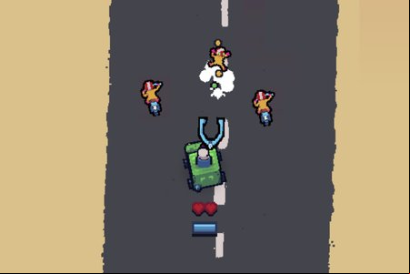 Squid on Road