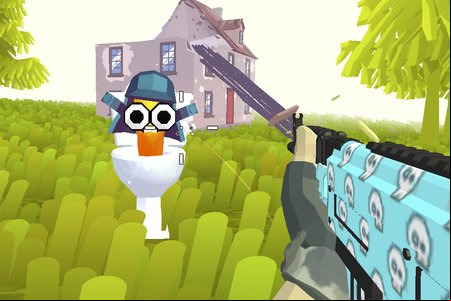 Toilet Worms Shooter
