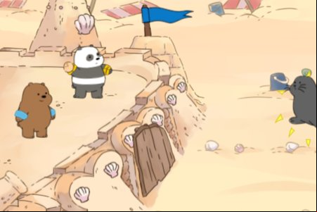 We Bare Bears: Sandcastle Battle
