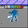 Guy Slashing Stuff In the Future Game